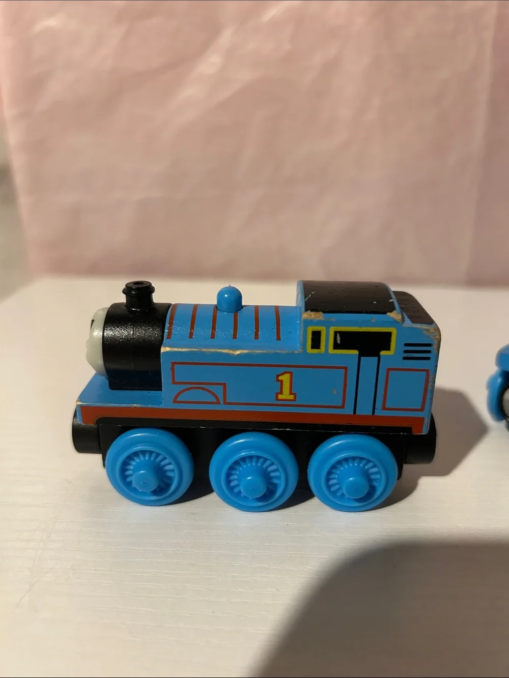 Thomas & Friends Blue Wooden Train Trio with Tender